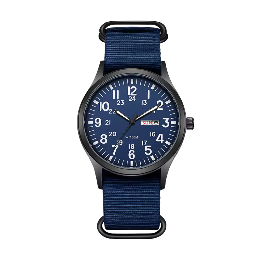 Outdoor herreur – vandtæt 100 m, ridsefast safirglas