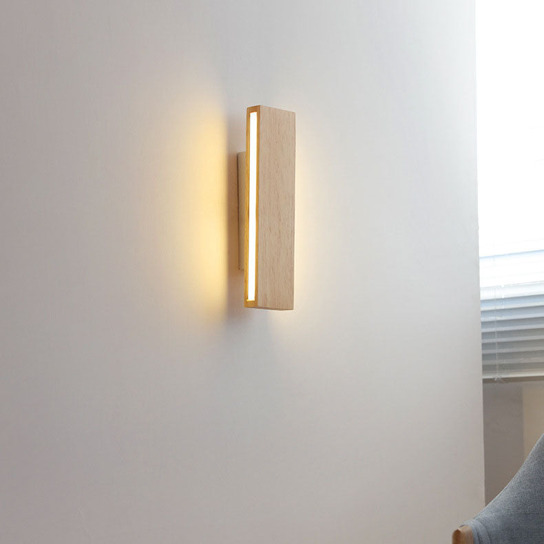 Japansk LED-væglampe | Minimalistisk drejelig væglampe