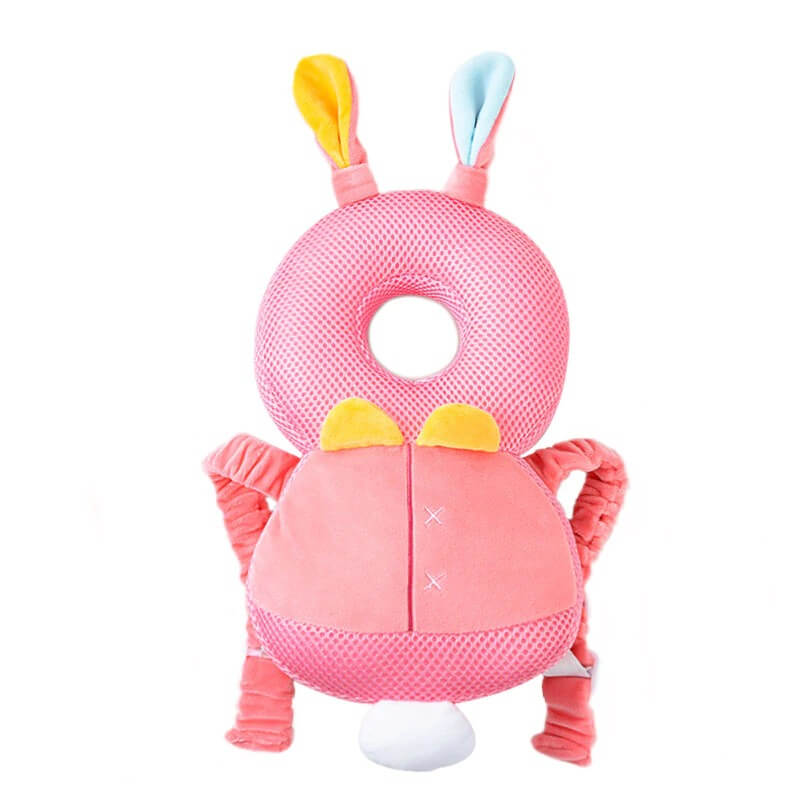Babyrygsæk med hovedbeskyttelse