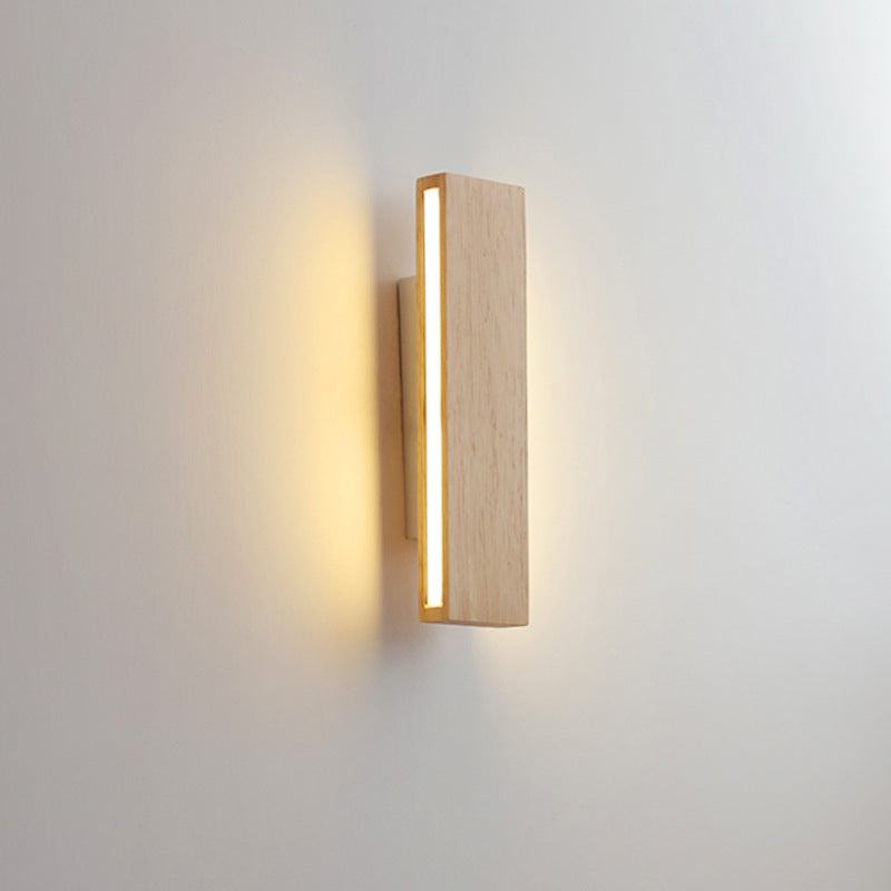 Japansk LED-væglampe | Minimalistisk drejelig væglampe