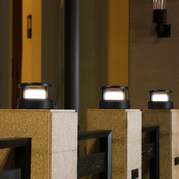 Moderne kvadratisk vandtæt LED-udelampe