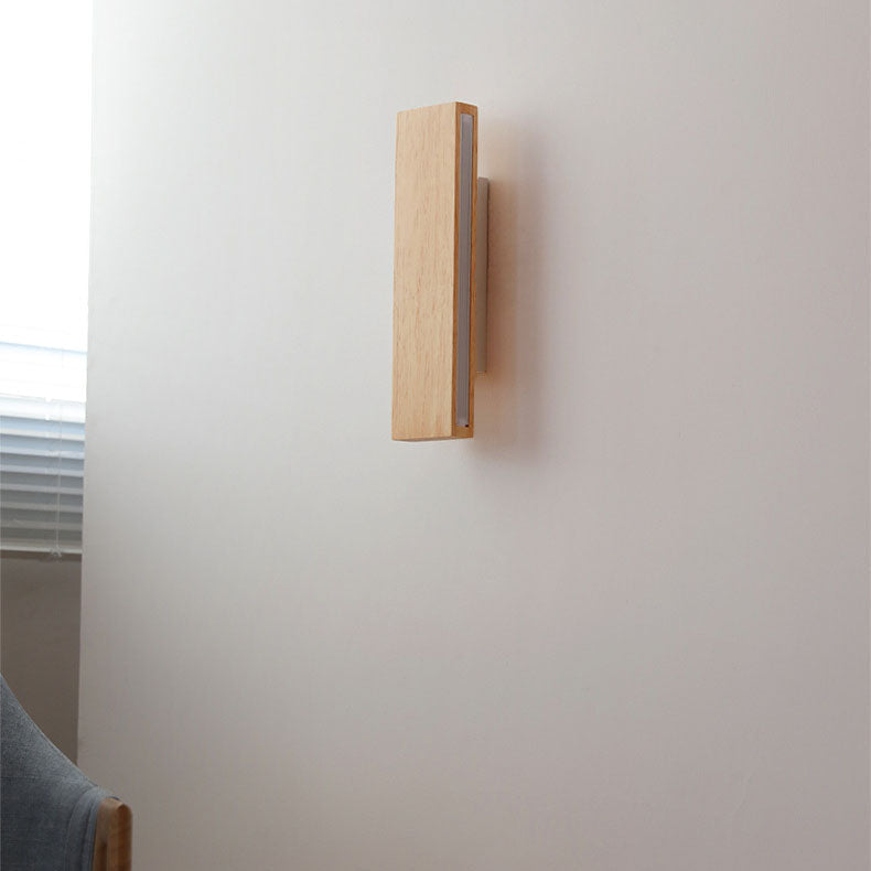 Japansk LED-væglampe | Minimalistisk drejelig væglampe
