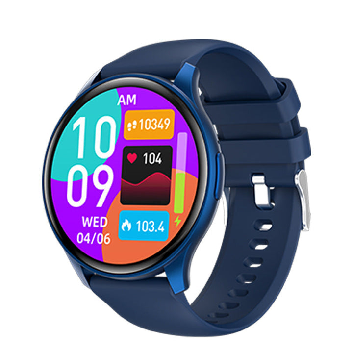 Vandtæt smartwatch med blodtryksmåler, iltmætning og søvnovervågning