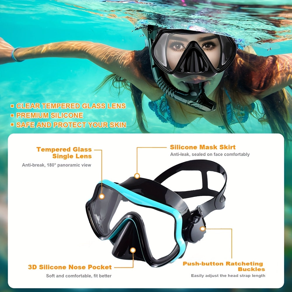AquaClear snorkelsæt – vandtæt, komfortabelt og med god udsigt