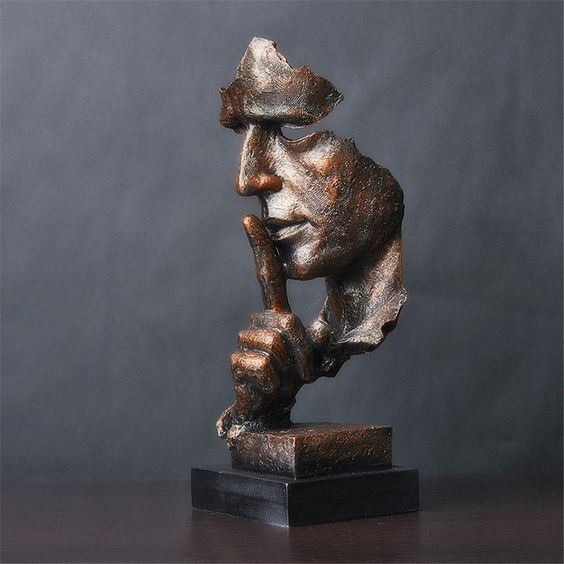 Serenity Sculpt – abstrakt skulptur til rolig eftertanke i dit hjem