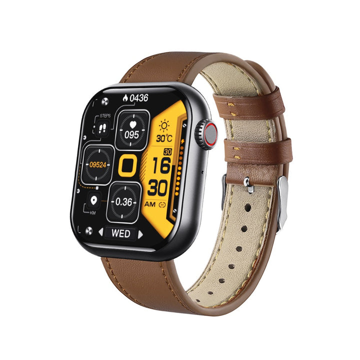 Vandtæt smartwatch med blodtryksmåler, iltmætning og søvnovervågning