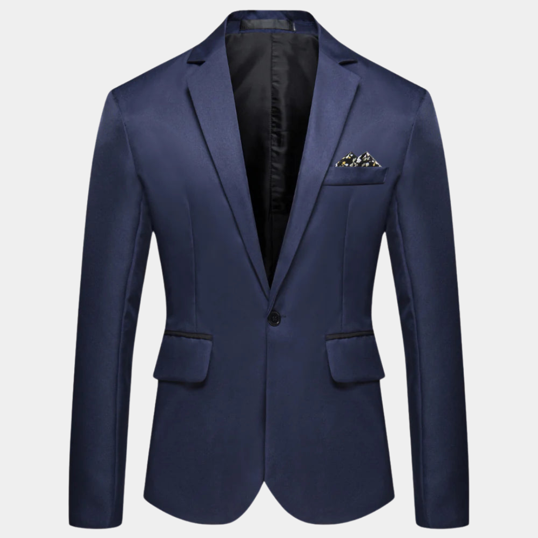 Blazer til mænd med moderne design og behagelig pasform