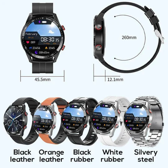 Multifunktionelt smartwatch - HealthSync Pro