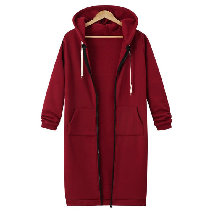 Casual lang cardigan til damer - CozyZip