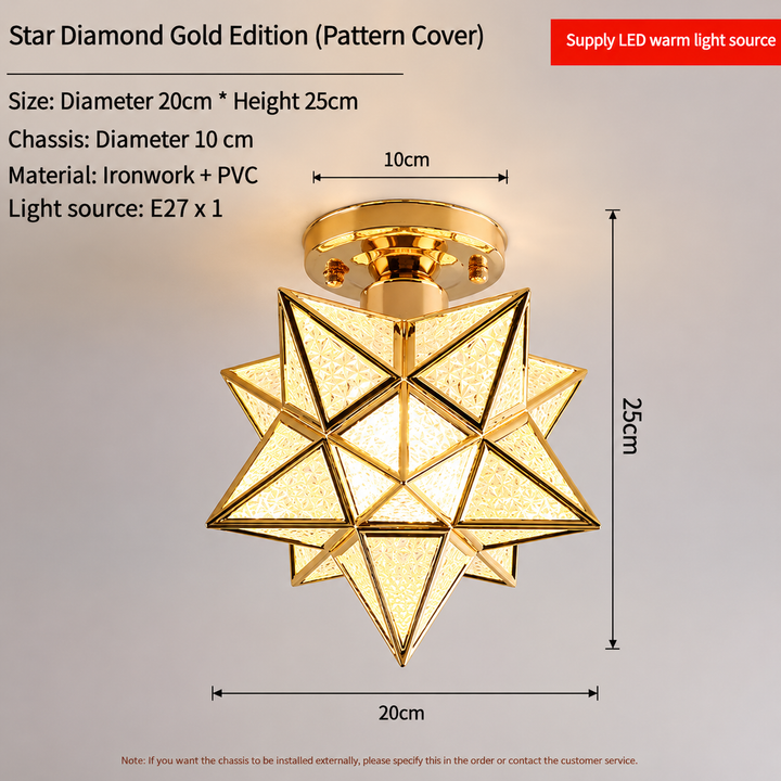 Xelio - Elegant LED-loftslampe