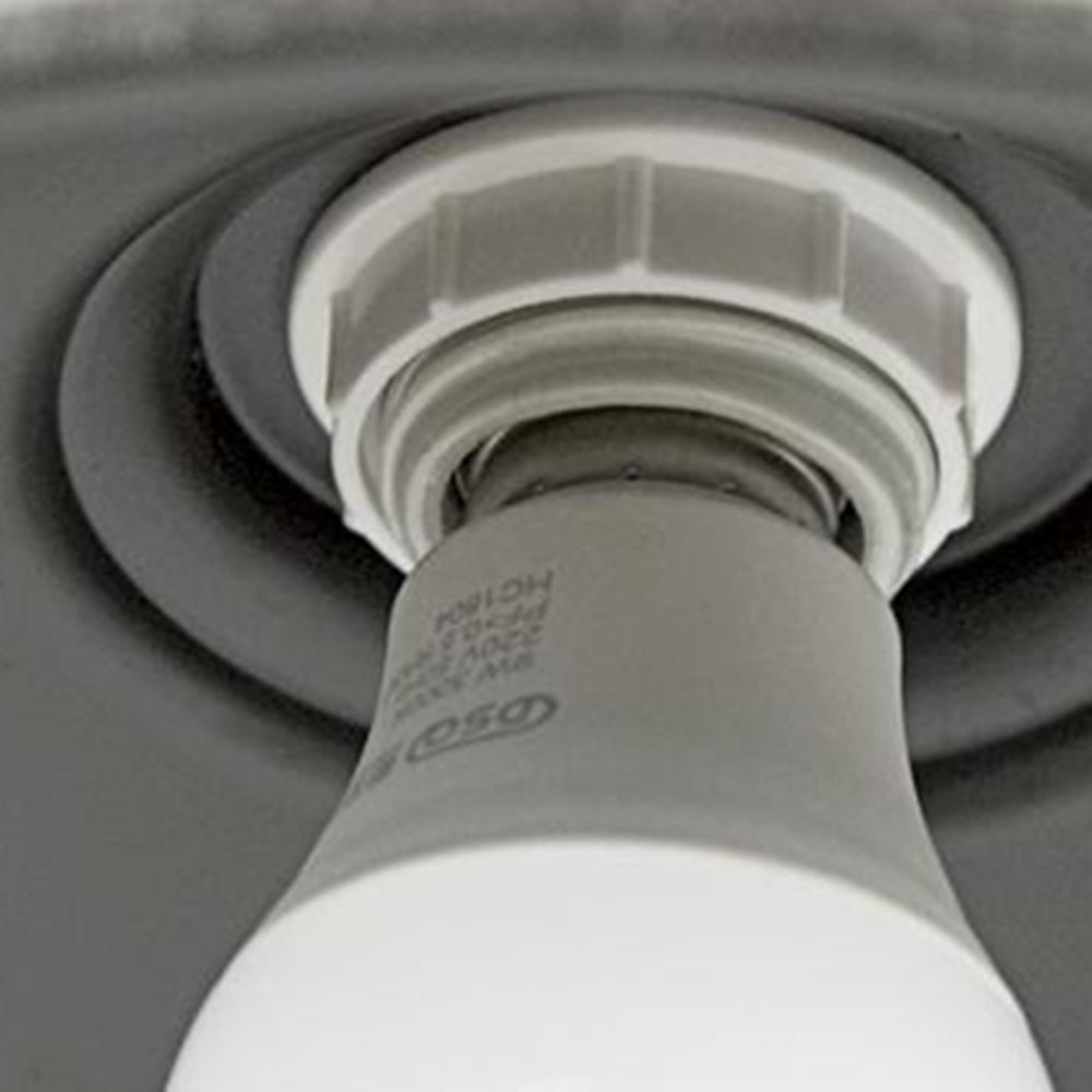Udendørs væglampe i jern vintage industriel LED 1 lyskilde