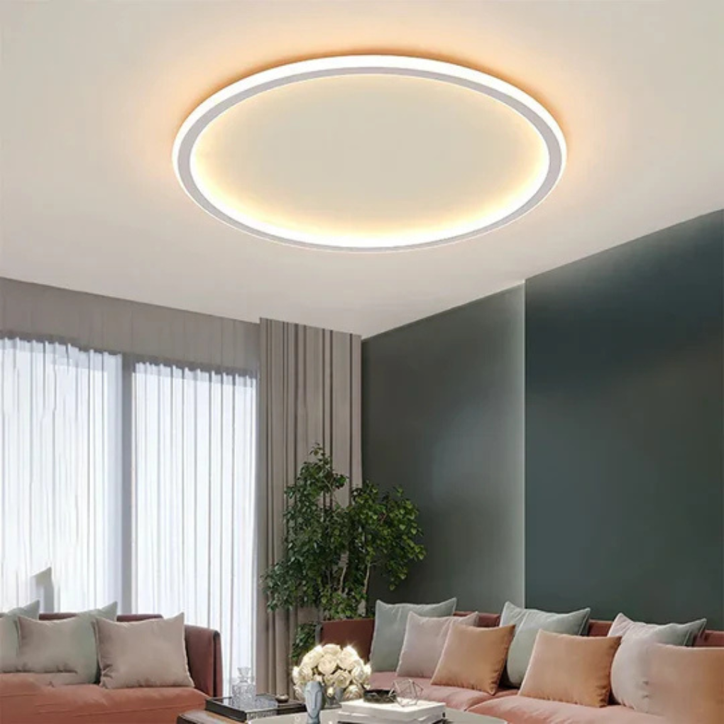 Rund LED-loftslampe