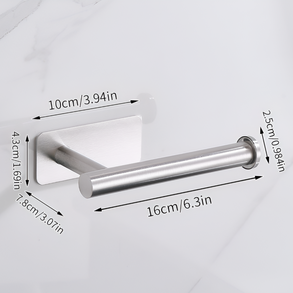 Moderne minimalistisk toiletpapirholder i rustfrit stål