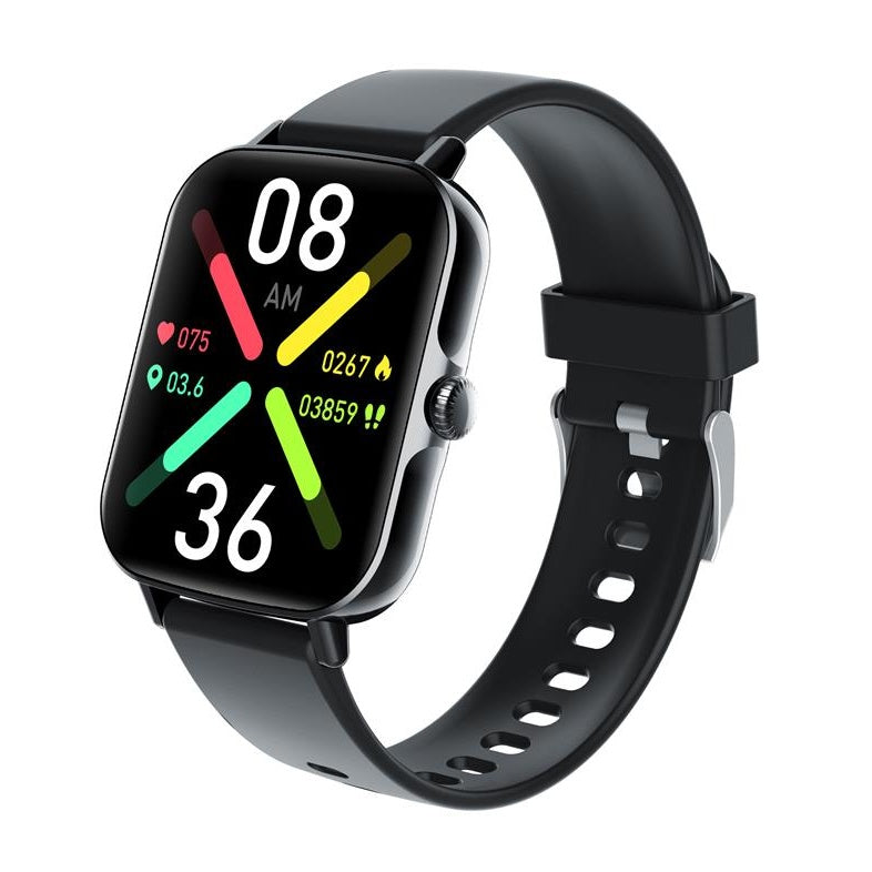 Vandtæt smartwatch med blodtryksmåler, iltmætning og søvnovervågning
