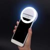 Bærbar ringlampe til selfies - GlowSnap