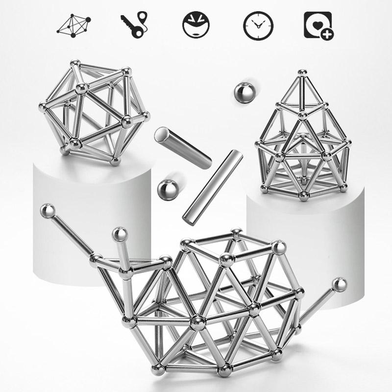 Innovative magnetiske klodser – kreativ byggeleg for børn