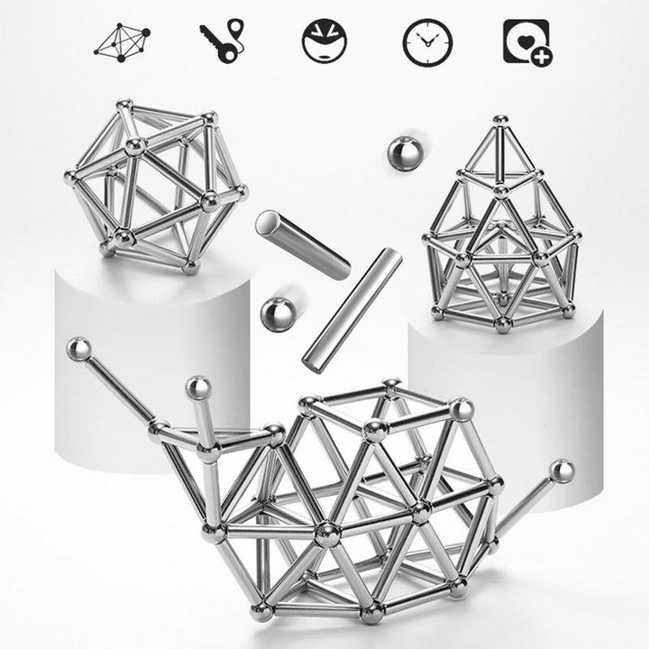 Innovative magnetiske klodser – kreativ byggeleg for børn