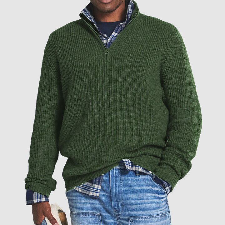 Business casual-trøje i kashmir – Victor