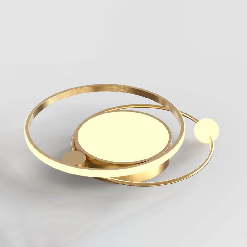 Rund LED-loftlampe | Minimalistisk nordisk design