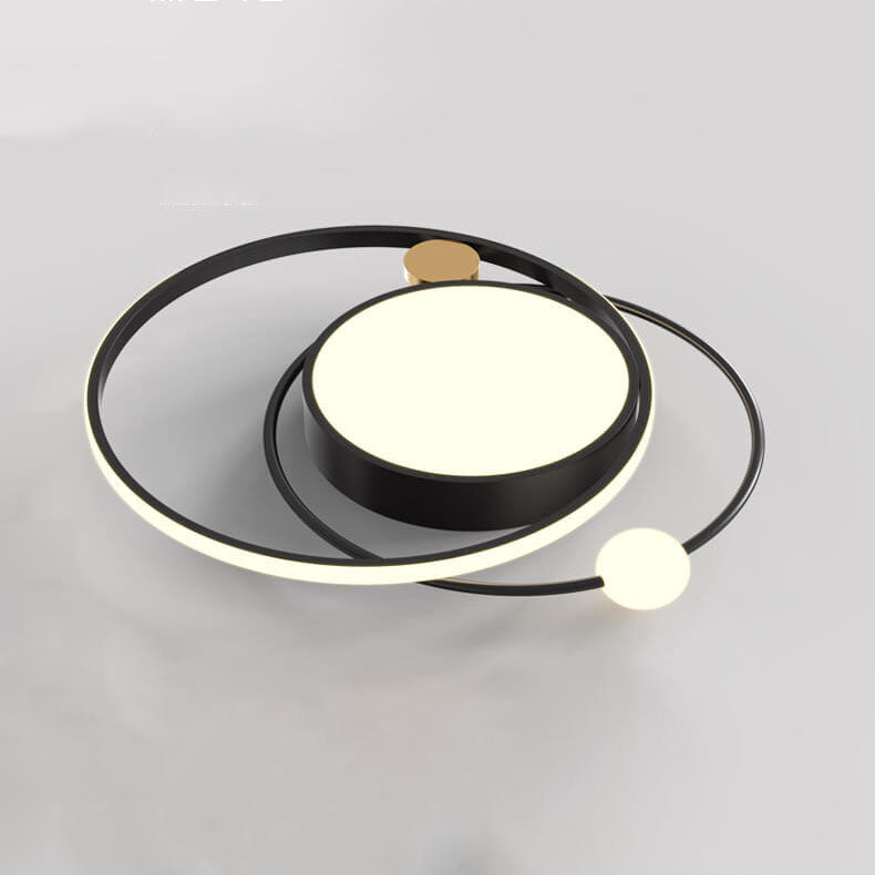 Rund LED-loftlampe | Minimalistisk nordisk design