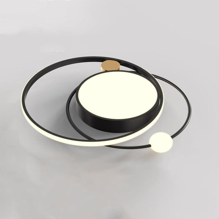 Rund LED-loftlampe | Minimalistisk nordisk design