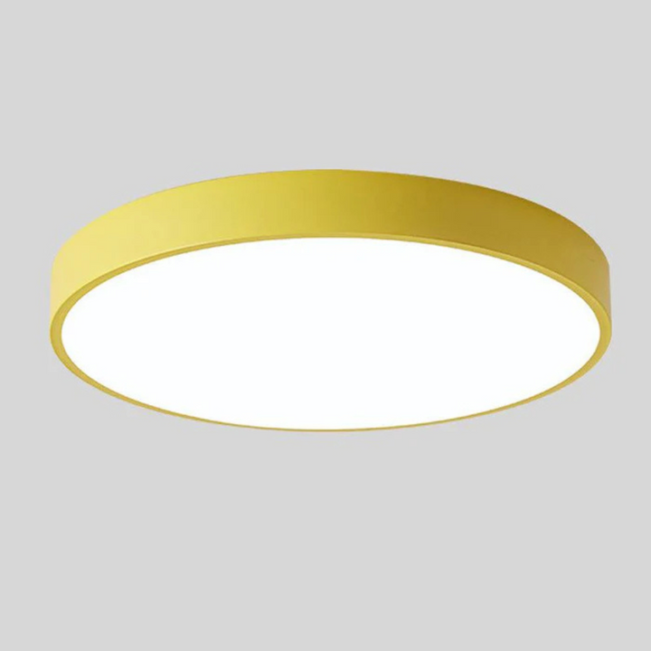 Delos Scandi-loftlampe i træ | Naturlig LED-designlampe