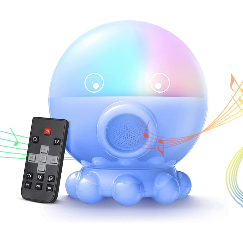 DreamAura LED-natlampe med hav- og stjerneprojektion + musikfunktion