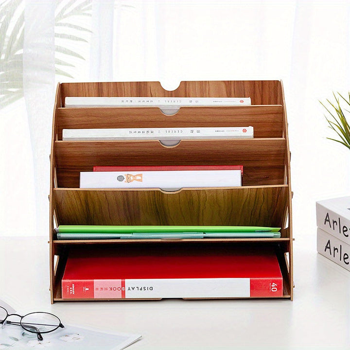 WoodFlow A4 organizer – elegant opbevaring til ethvert skrivebord