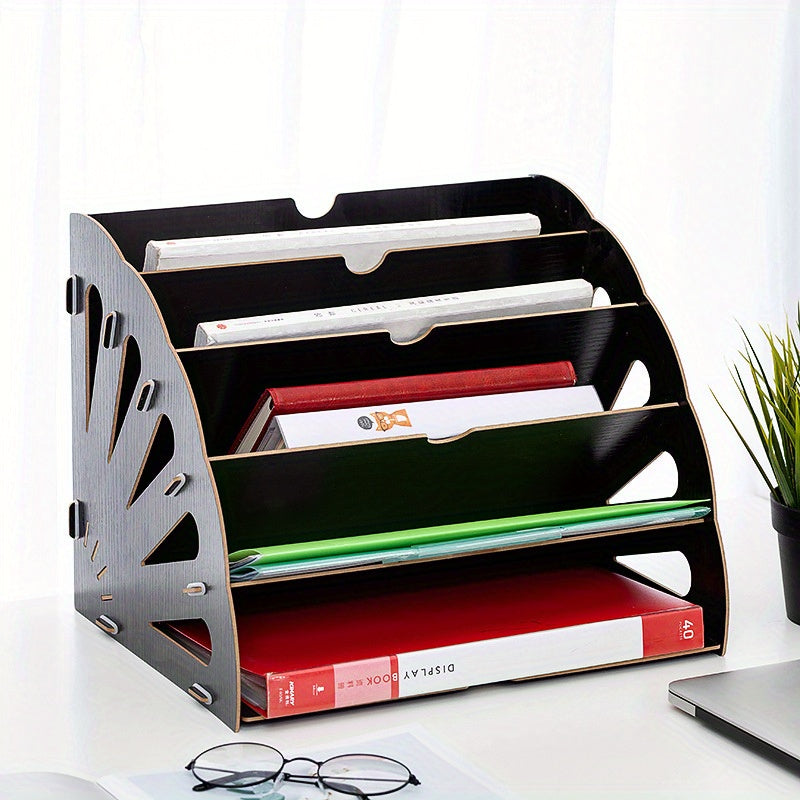 WoodFlow A4 organizer – elegant opbevaring til ethvert skrivebord