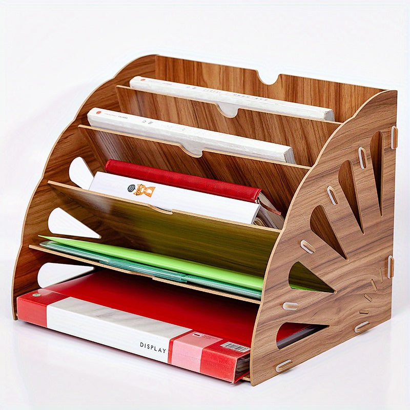 WoodFlow A4 organizer – elegant opbevaring til ethvert skrivebord