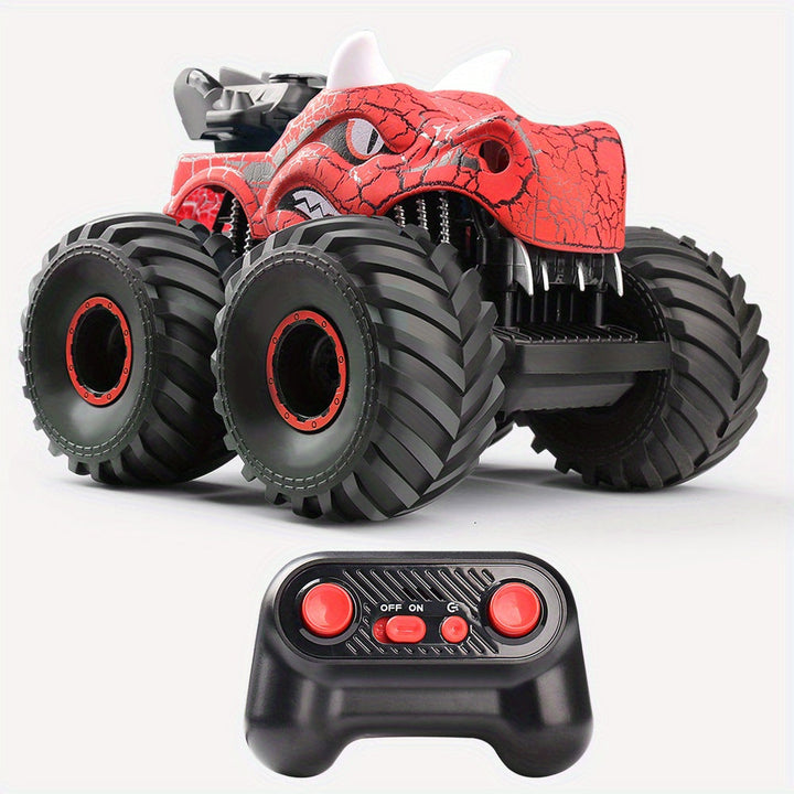 DinoBlaze stuntbil - spektakulær RC-monstertruck med røg og lys