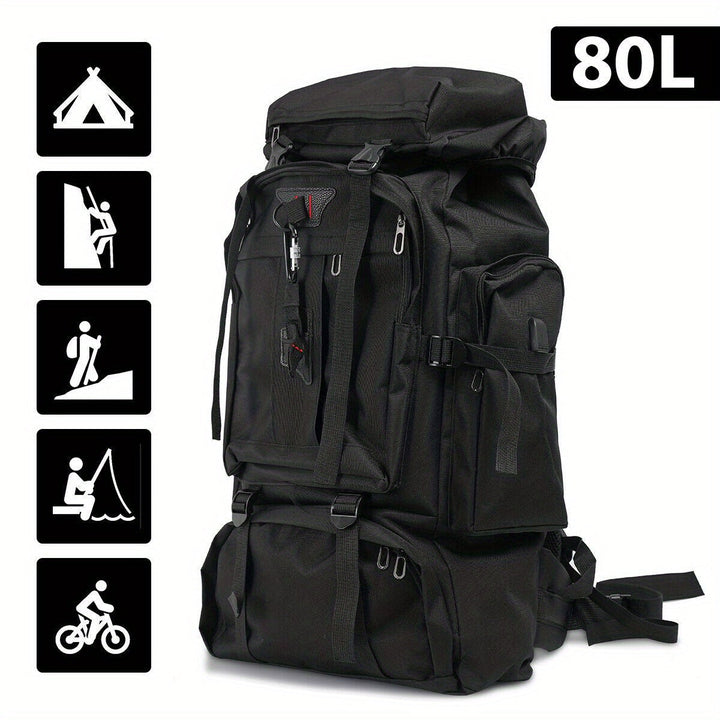 Explorer trekkingrygsæk 80L – robust og alsidig