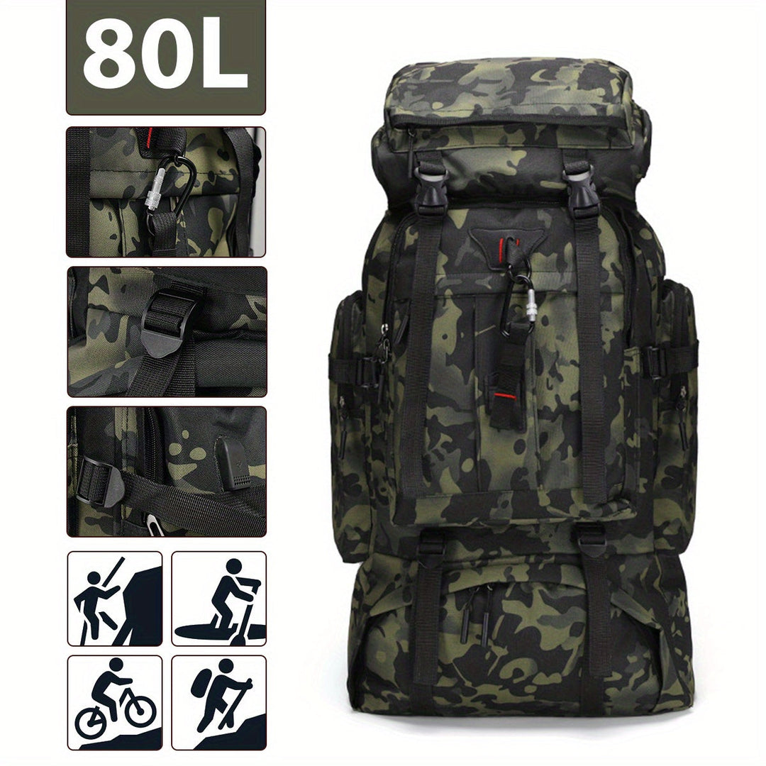 Explorer trekkingrygsæk 80L – robust og alsidig
