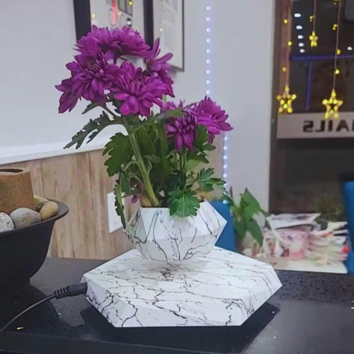 Liva svævende plantestander med magnetisk levitation