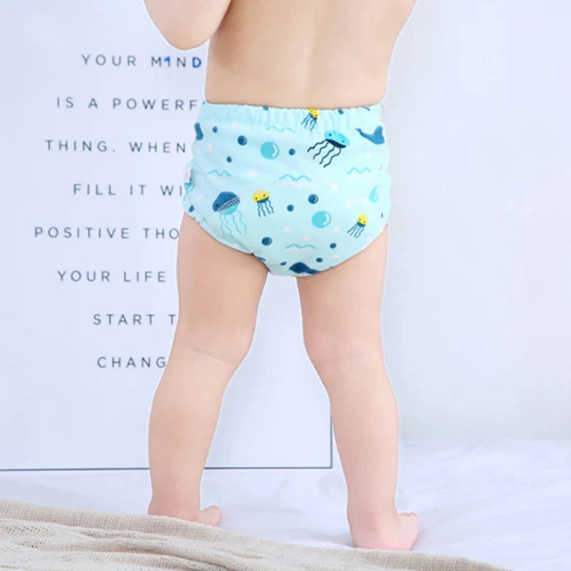 Reusable 6-Layer Cotton Baby Training Pants