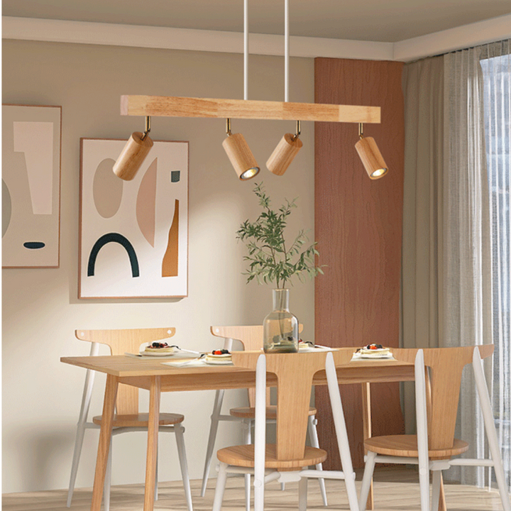Justerbar loftsspot i træ – EcoLux