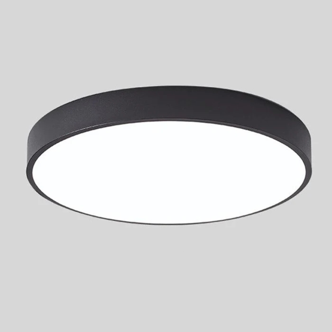 Delos Scandi-loftlampe i træ | Naturlig LED-designlampe