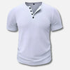 Henley T-shirt med slim fit