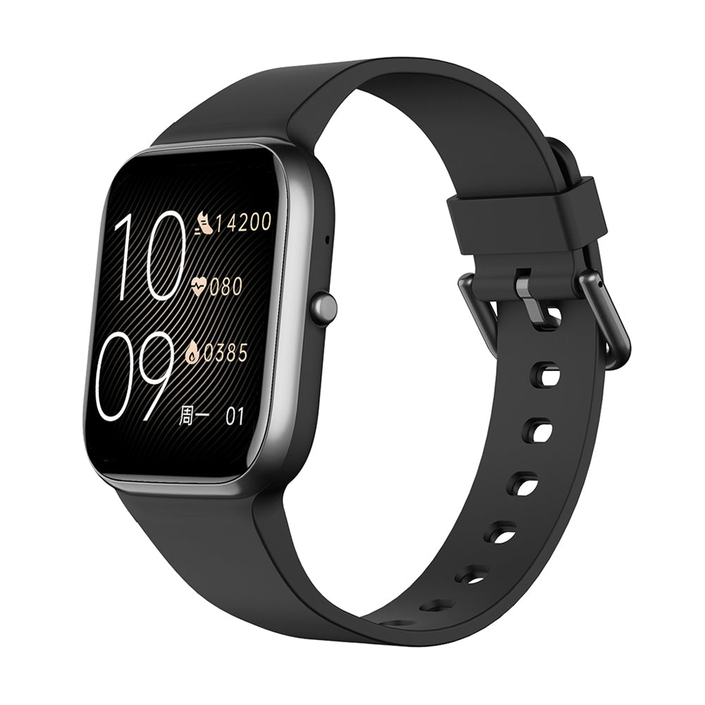 Vandtæt smartwatch med blodtryksmåler, iltmætning og søvnovervågning