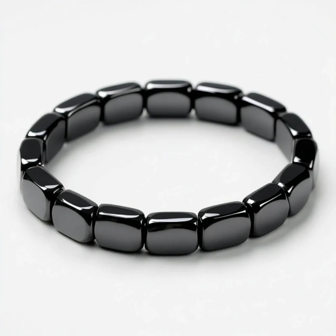 Hæmatit-armbånd til mænd – Elegance, styrke & stilfuld energi
