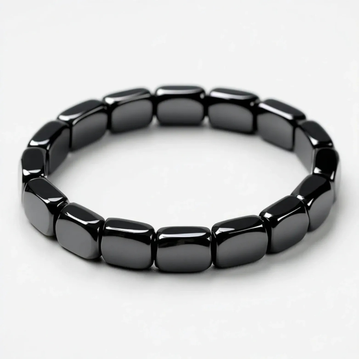 Hæmatit-armbånd til mænd – Elegance, styrke & stilfuld energi