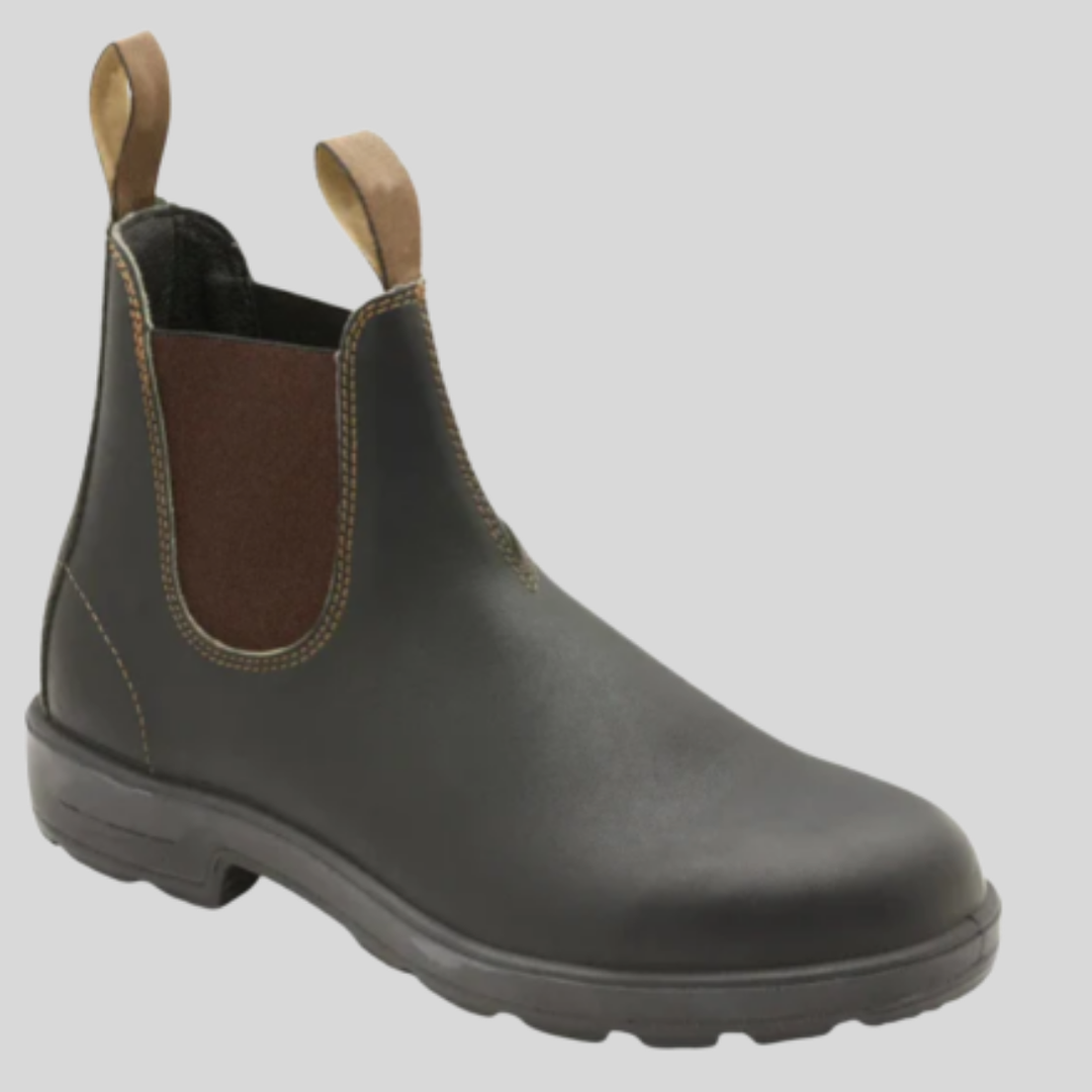 Herrestøvler Slip-On Design med skaft