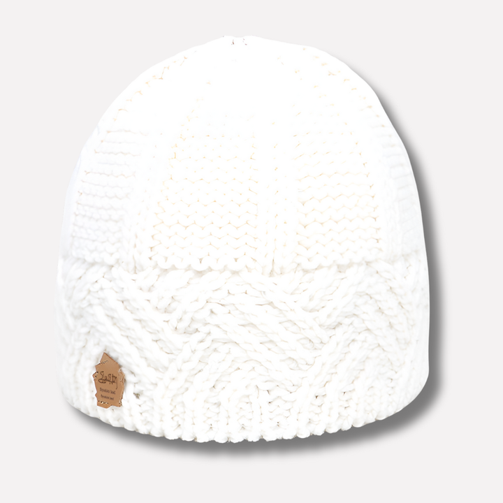 Dame Strikket Beanie