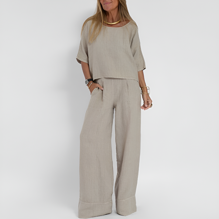 Dame Relaxed Fit To-delt Sæt