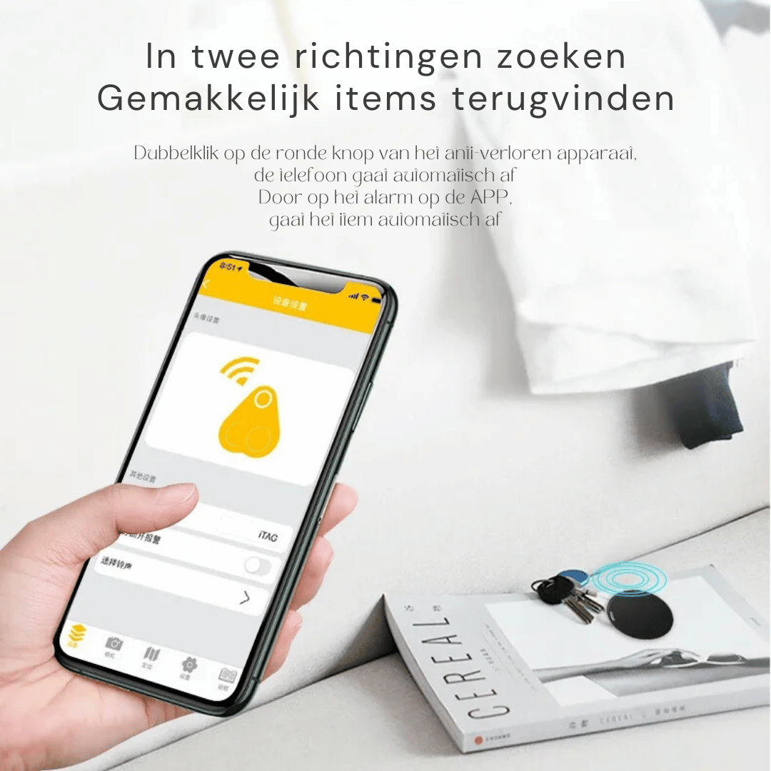 3x mini GPS-tracker - lokaliseringsenhed til bil og nøgler