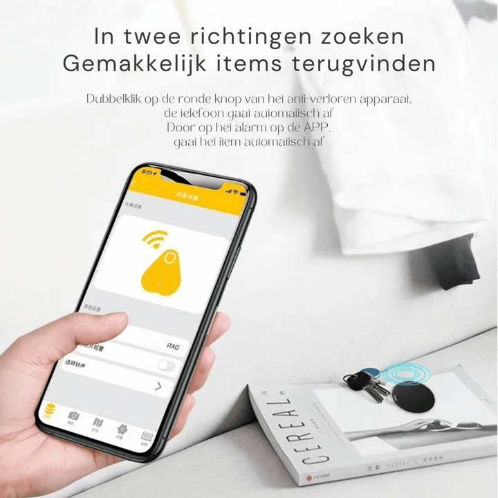 3x mini GPS-tracker - lokaliseringsenhed til bil og nøgler