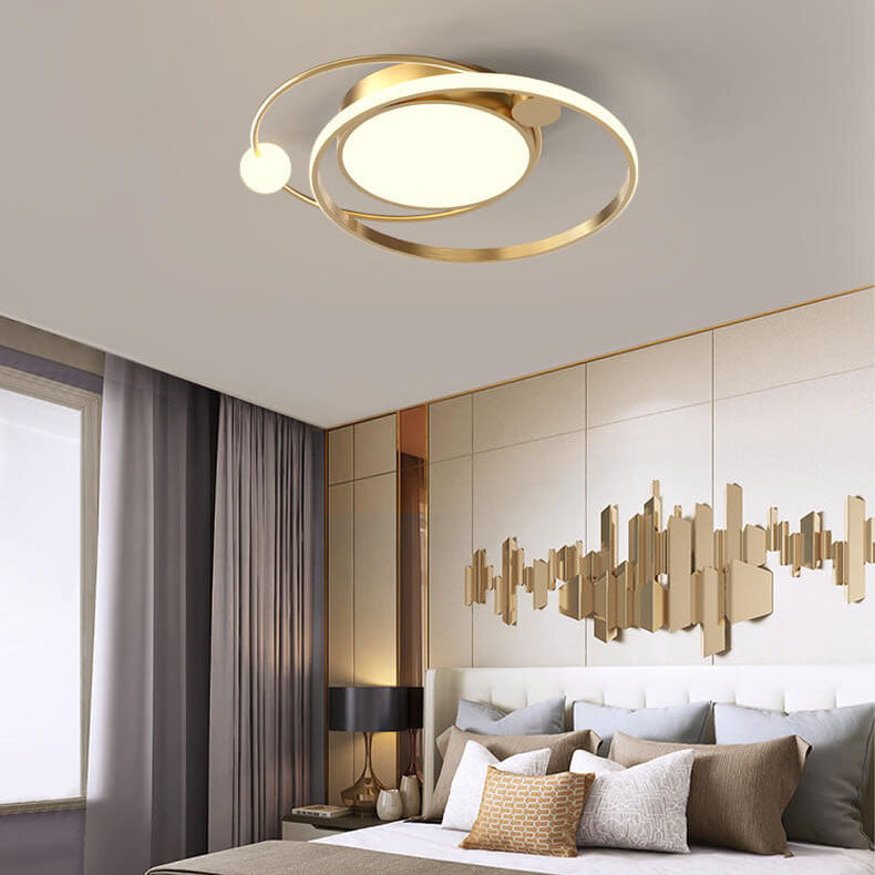 Rund LED-loftlampe | Minimalistisk nordisk design