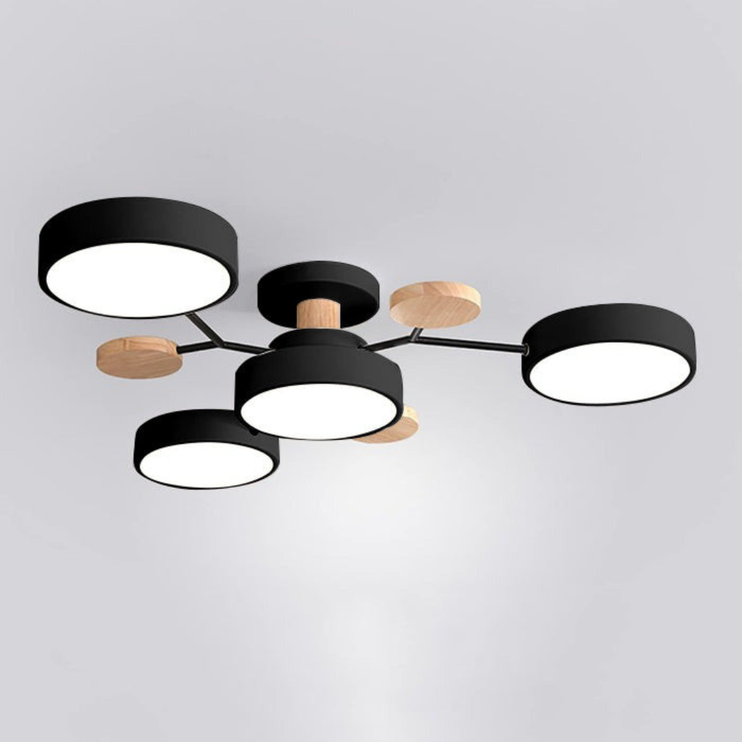 LED-loftlampe Tidy moderne design | Blændfri belysning til stue og andre rum