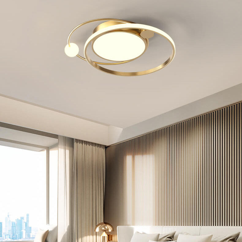 Rund LED-loftlampe | Minimalistisk nordisk design