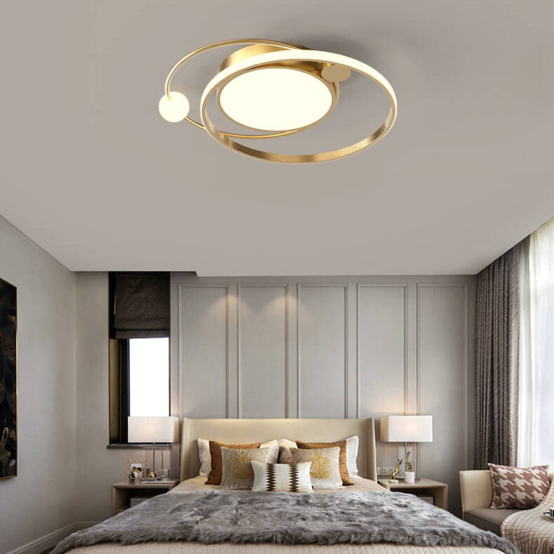 Rund LED-loftlampe | Minimalistisk nordisk design